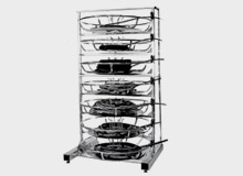 REEL RACKS AND ROTARY TABLES FOR HOSES
